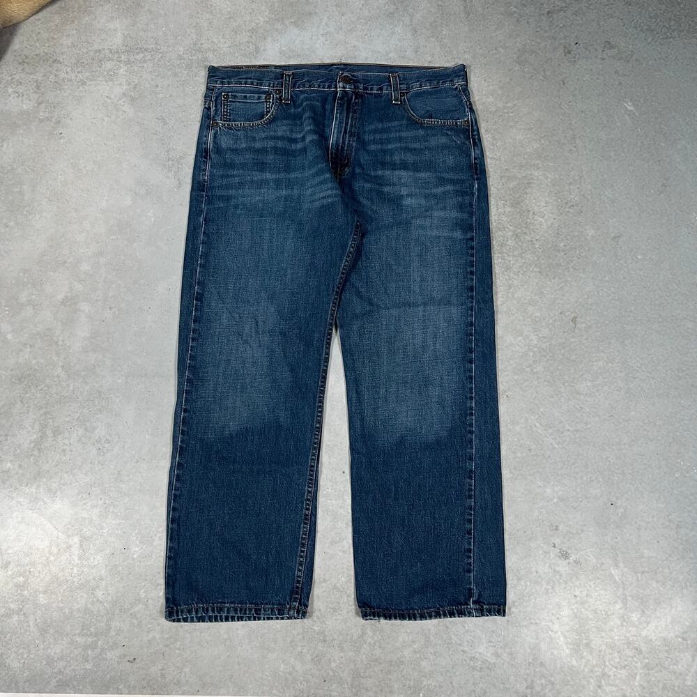 Levi's 569 Loose Straight Men's Size 36x30 Jeans Baggy Dark Wash Denim